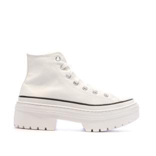 Baskets Blanches Femme Converse All Star Lugged A10364C vue 2