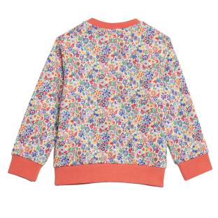 Conjunto de chándal rosa/blanco para niña Adidas Crew Set ver 0