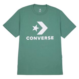 T-Shirt Vert Homme Converse Large vue 0