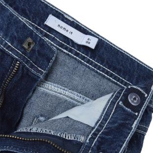 Jean Regular Bleu Foncé Fille Name it Straight 5950 vue 3