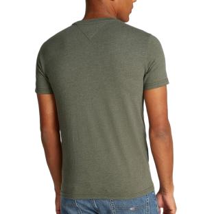 T-shirt Vert Homme Tommy Hilfiger Tjm X Slim Jaspes vue 0