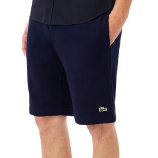 Pantalón corto azul marino para hombre de Lacoste, corte regular ver 0