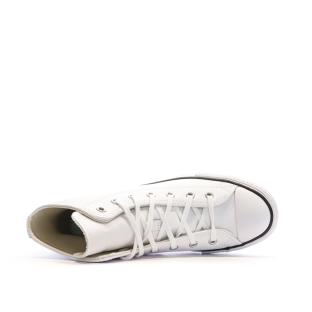 Baskets Blanches Fille Converse All Star Eva Lift vue 4
