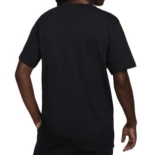 T-shirt Noir Homme Nike Sportswear Club vue 2