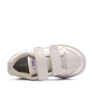 Baskets Blanche/Argent Fille Adidas NY 90 CF vue 4