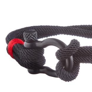 Bracelet Noir Homme Geographical Norway 315024 vue 3