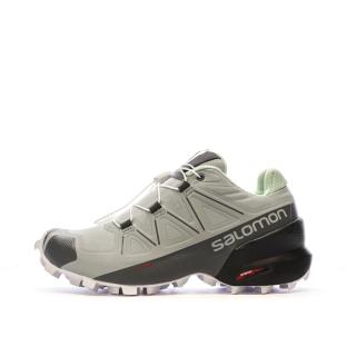 Chaussures de randonnées Grise Femme Salomon Speedcross pas cher