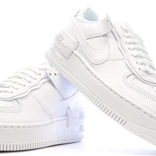 Air Force 1 Baskets Blanches Femme Nike Shadow vue 7
