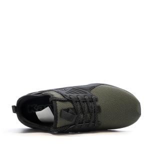 Baskets Noires/Kaki Garçon Kappa San Puerto Lace vue 0