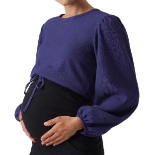 Blouse de Grossesse Marine Femme Mamalicious Aura vue 0