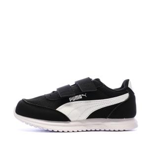 Zapatillas deportivas negras lisas para niño Puma R78 Lightwind ver 0