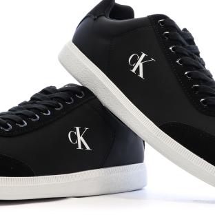 Baskets Noir Homme Calvin Klein Jeans Low Cupsole Laceup vue 0