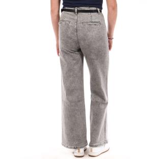 Jean Droit Gris Femme Monday Premium 109 vue 0