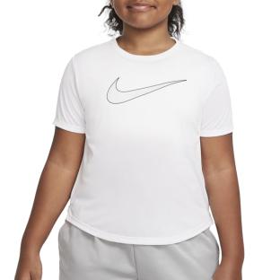 T-shirt Blanc Fille Nike DD7639 vue 0