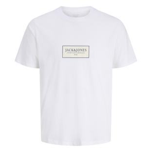 T-Shirt Blanc Homme Jack & Jones Greene pas cher