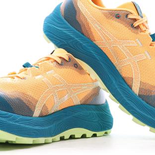 Chaussures de trail Orange/Turquoise Homme Asics Gel-trabuco 12 vue 7