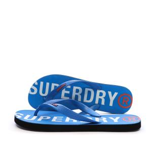 Blaue Herren-Flip-Flops Superdry Core Essential Flip Flop Ansicht 0