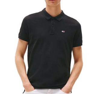 Polo Noir Homme Tommy Hilfiger Tjm Slims vue 0