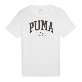 T-shirt Blanc Garçon Puma Squad Big pas cher