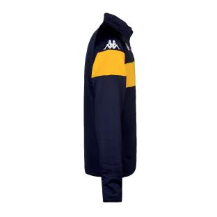 Sweat Noir/Jaune Homme Kappa Dovare vue 0