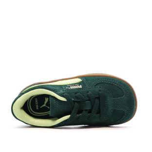 Baskets Verte Fille Puma Palermo vue 4