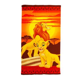 Serviette Jaune/Orange Mixte Sport Zone Roi Lion vue 0