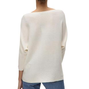 Pull Blanc Femme Vero Moda Nora vue 0