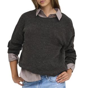 Pull Marron Femme Only Lolivia vue 0