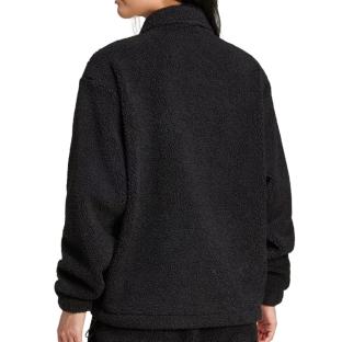 Veste Noire Femme Adidas Teddy Fl vue 0