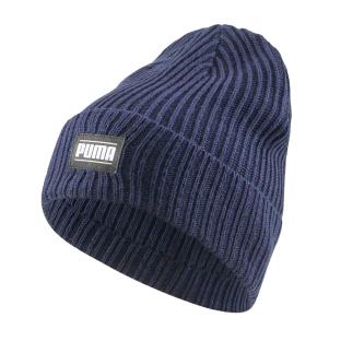 Bonnet Marine Homme Puma Ribbed Classic Cuff Beanie pas cher