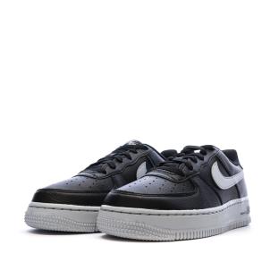 Air Force One Baskets Noires Garçon Nike vue 6
