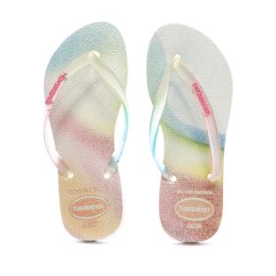 Tongs Multicolore Femme Havaianas Hav Slim Metallic vue 3
