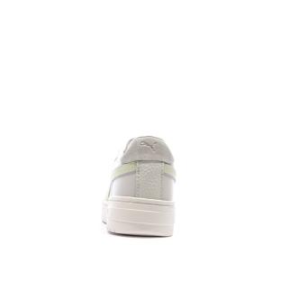 Baskets Blanche/Gris/Vert Femme Puma 394749-02 vue 3
