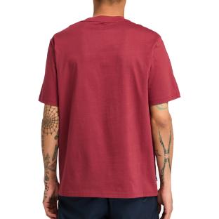 T-Shirt Bordeaux Homme Timberland Sleeve vue 2