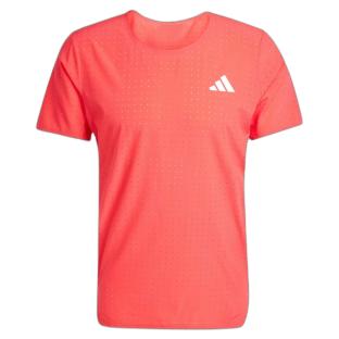T-Shirt de Sport Rouge Homme Adidas Adizero vue 0