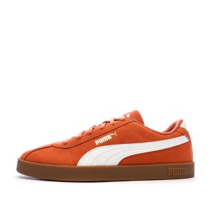Zapatillas naranjas para hombre Puma Club II ver 0