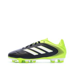 Zapatillas de fútbol negras/amarillas para niños Adidas Copa Pure III Club FG/MG ver 0