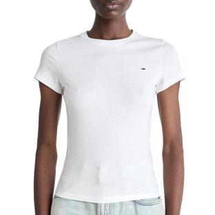 T-shirt Blanc Femme Tommy Hilfiger Tjw pas cher