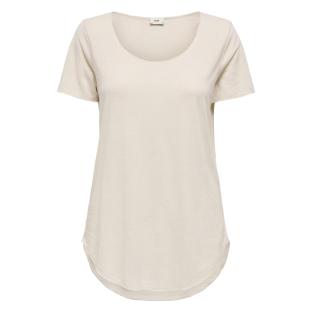 T-Shirt Beige Femme JDY Linette pas cher