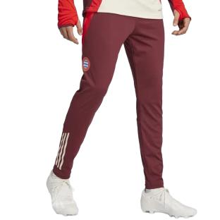 Pantalon d'entraînement de football Bordeaux homme Adidas FC Bayern Tiro 24 vue 0