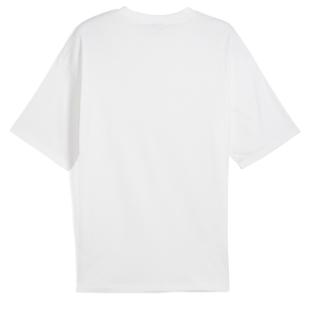 T-Shirt Blanc Homme Puma Pl Ess vue 0