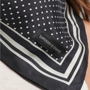 Foulard Carré Marine Femme Superdry Studios vue 3