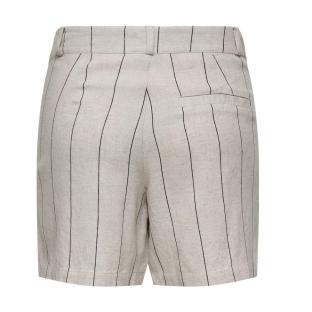 Short Rayée Beige/Gris Femme JDY Milla vue 0