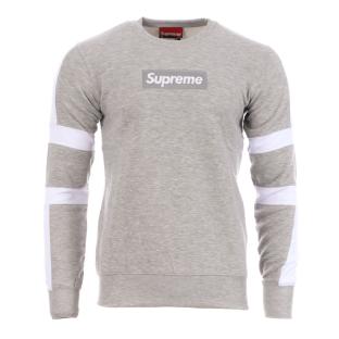 Sweat Gris Homme Supreme Grip Andy pas cher