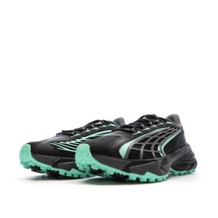 Baskets Noire/Turquoise Homme Puma Spirex vue 6