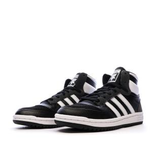 Baskets Noir/Blanc Garçon Adidas Top Ten vue 6