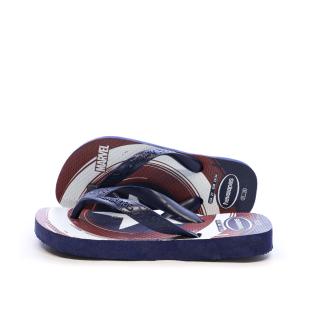 Tongs Marines Enfant Havaianas Hav Top Marvel Logomania pas cher