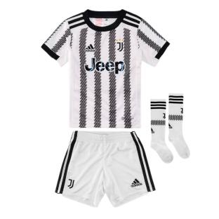 Mini Kit Juventus Blanc Garçon Adidas 2022/23 pas cher