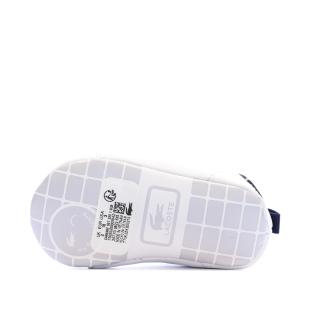 Baskets Blanches/Marine Bébé Lacoste Carnaby Set 225 vue 0