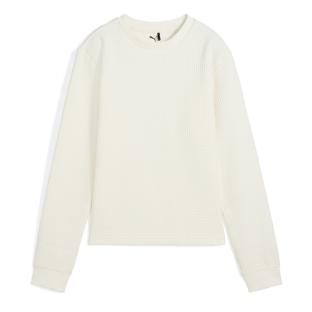 Pull Blanc Femme Puma Boulder vue 0